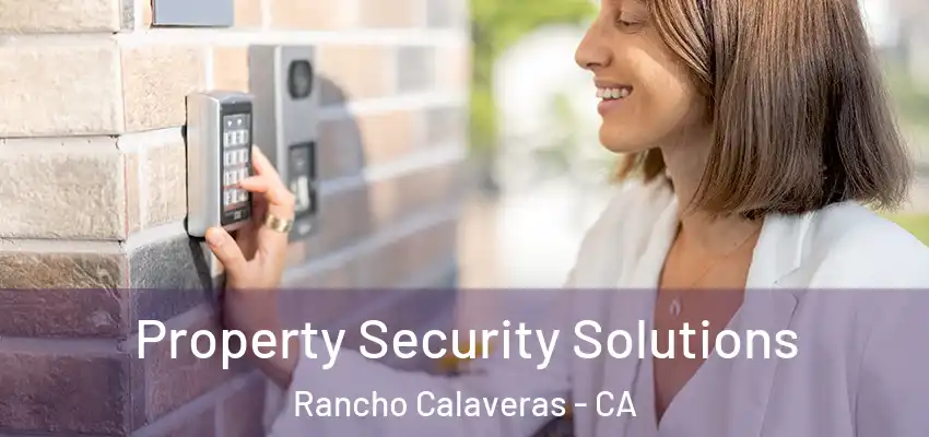  Property Security Solutions Rancho Calaveras - CA